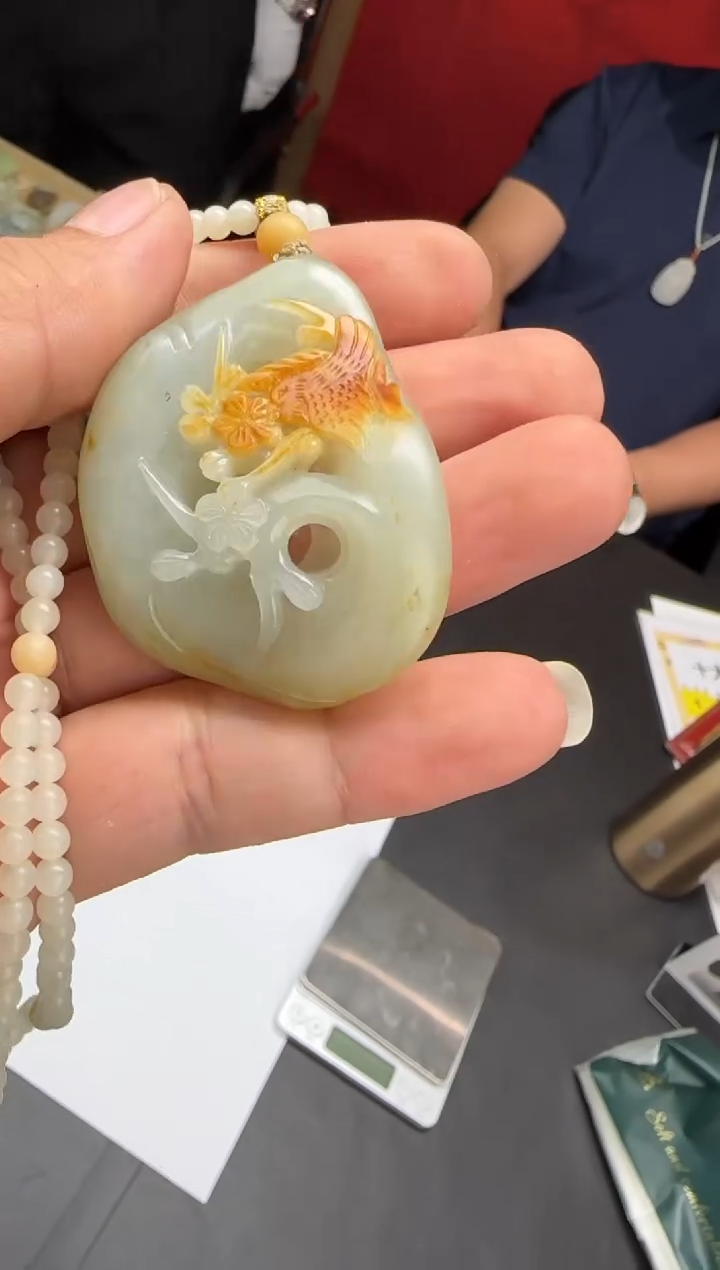 和田玉未镶嵌颈饰多样性发货1153