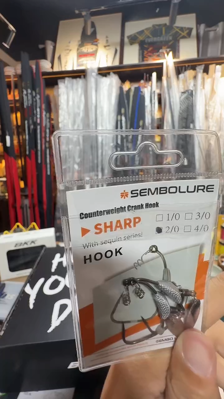 寒刀下旋转钩  3/0 1包