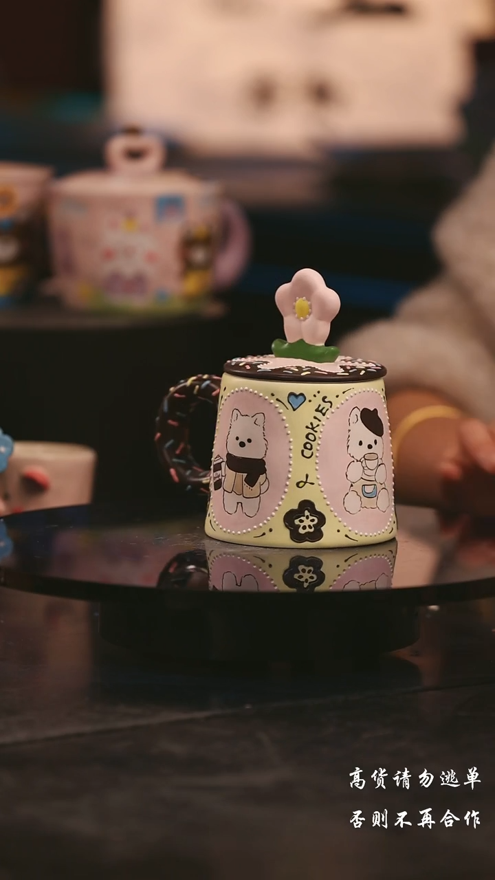 陶瓷景德镇可爱设计师款陶瓷 