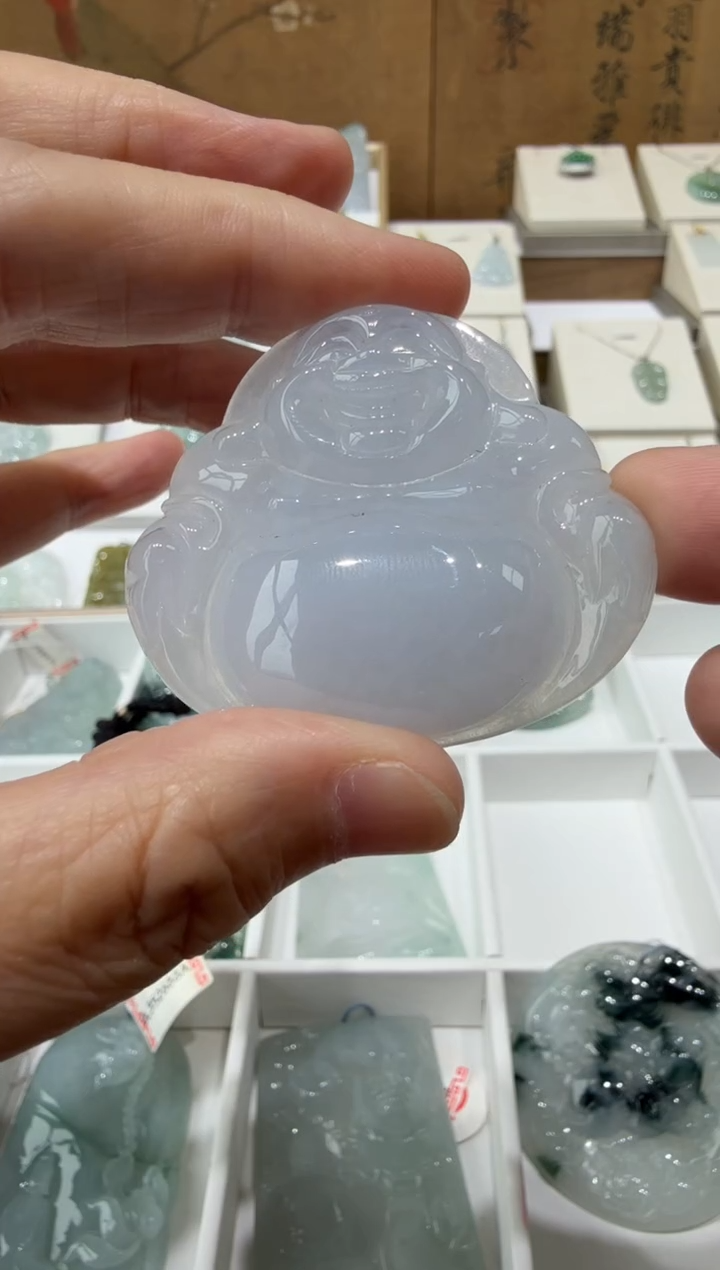 翡翠挂件未镶嵌A货翡翠多样性孤品