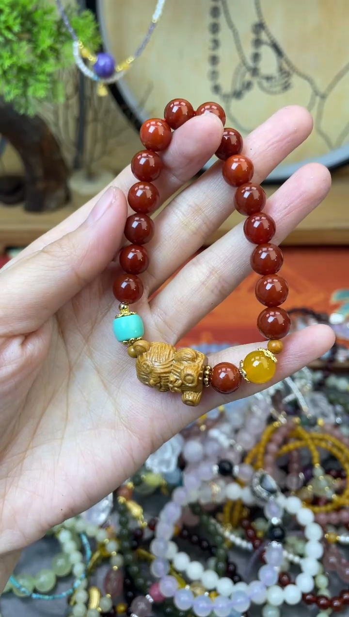 【闪购商品】玛瑙手饰未镶嵌564手串