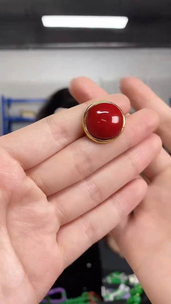 未镶嵌戒指玛瑙/玉髓闪购链接 多样性发其一颜色微差