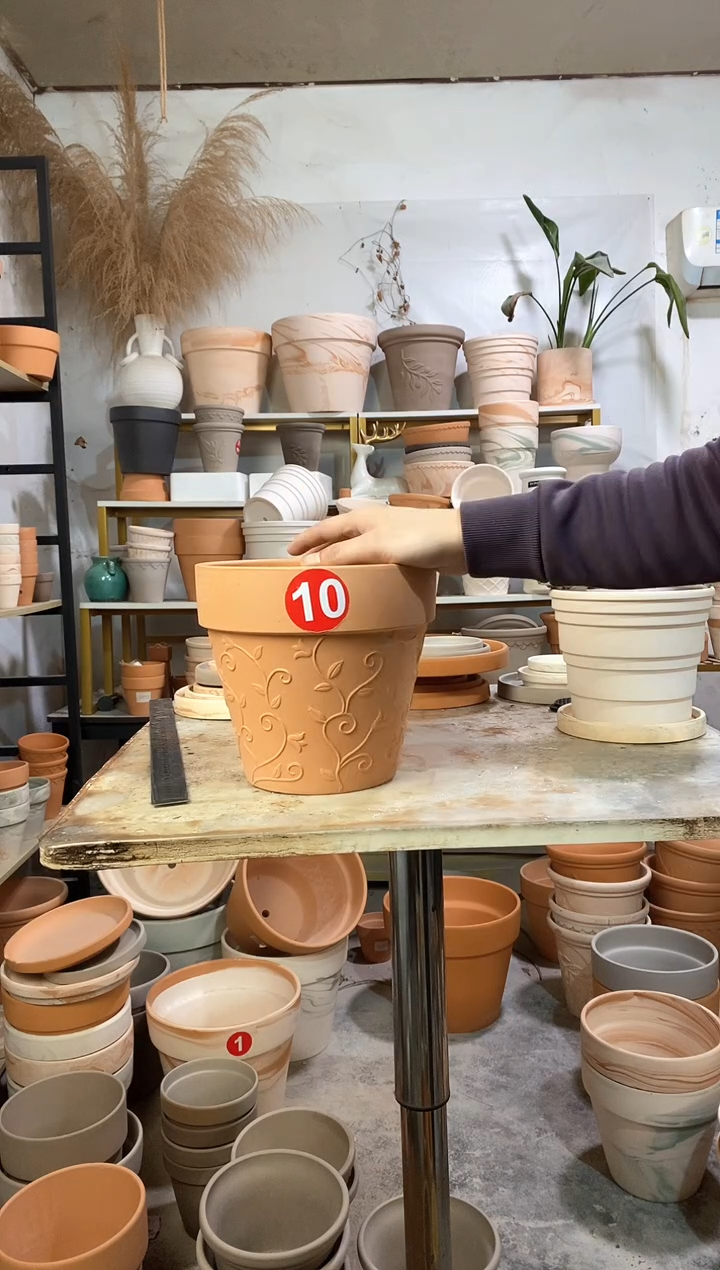 20*18红陶国际藤纹 1盆无托