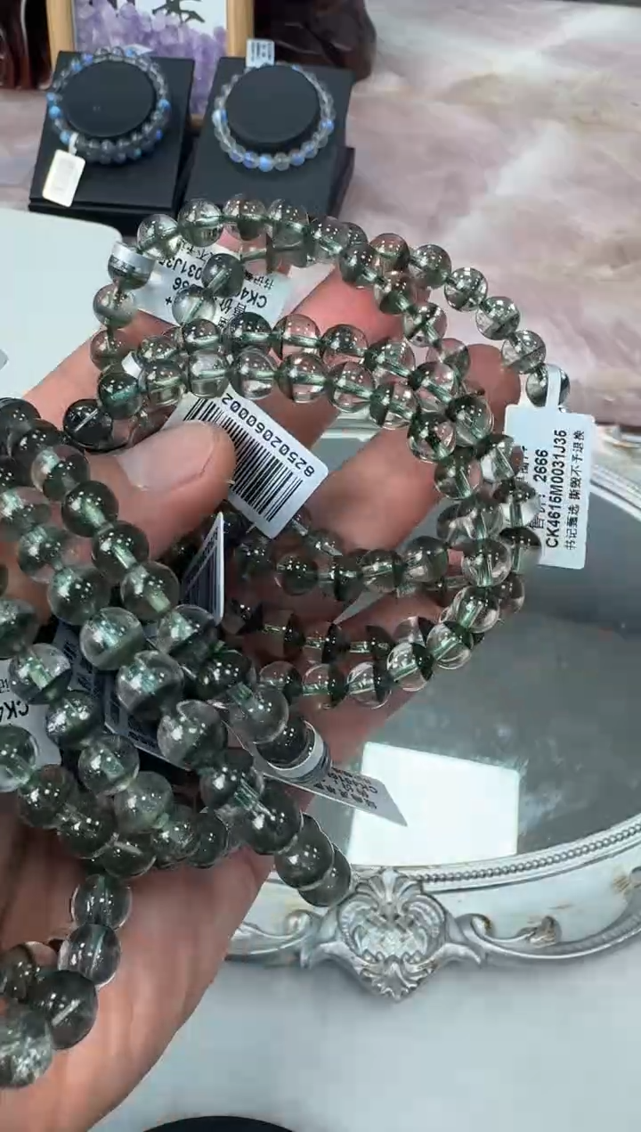 【闪购商品】水晶手链未镶嵌CK4615约7mm多样性发一件