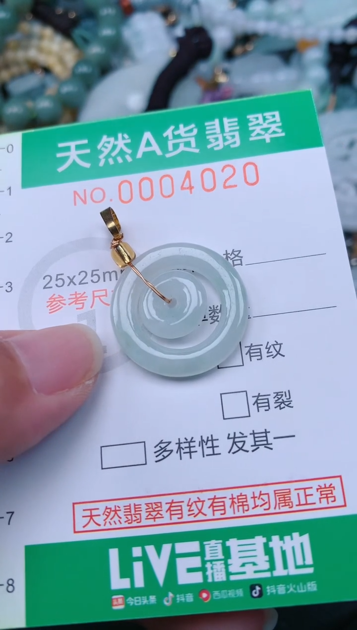 颈饰未镶嵌翡翠.0004020