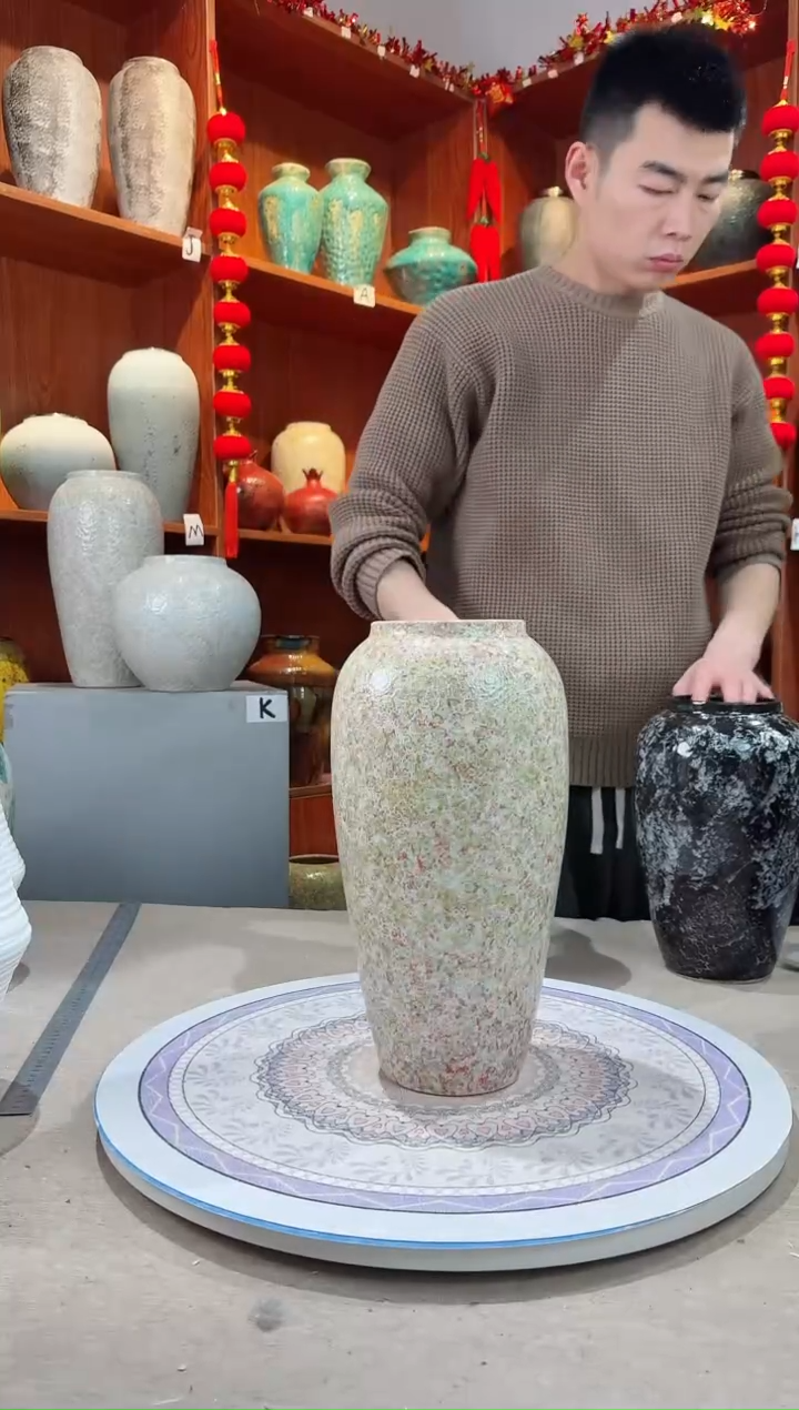 【闪购商品】瓶陶瓷花瓶 无花 绿野仙踪大号