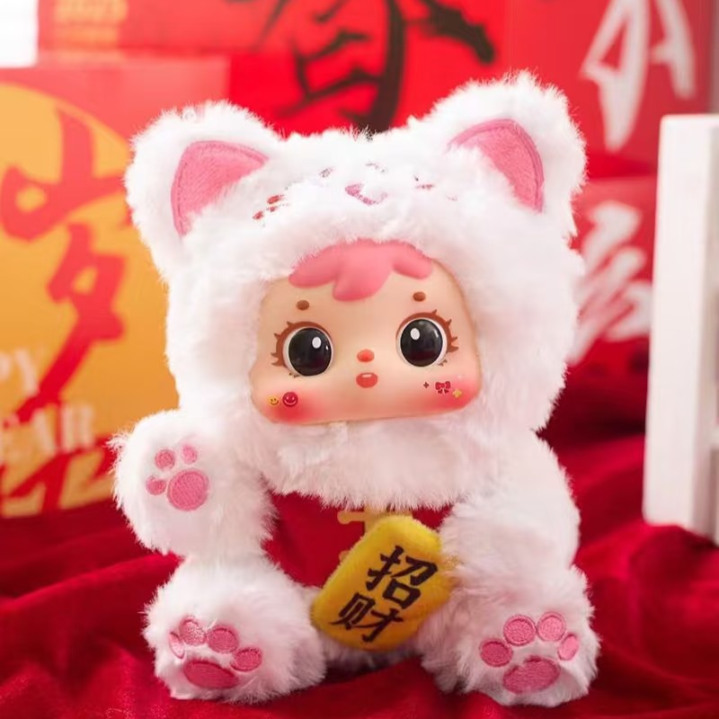 【辣辣专属平拆】三小毛喵运滚滚毛绒挂件系列盲盒