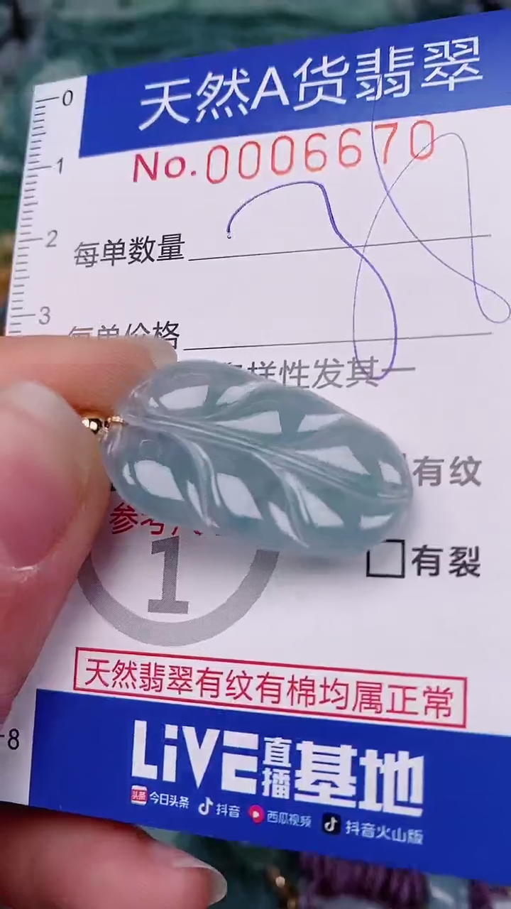 【闪购商品】翡翠颈饰未镶嵌00006670