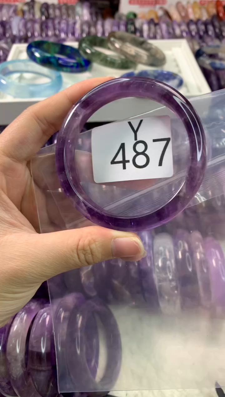 【闪购商品】水晶水晶手镯Y未镶嵌487-57