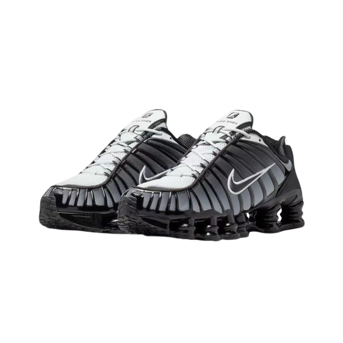 NIKE/耐克官方正品 SHOX TL 百搭潮流运动鞋渐变黑-AV3595-017