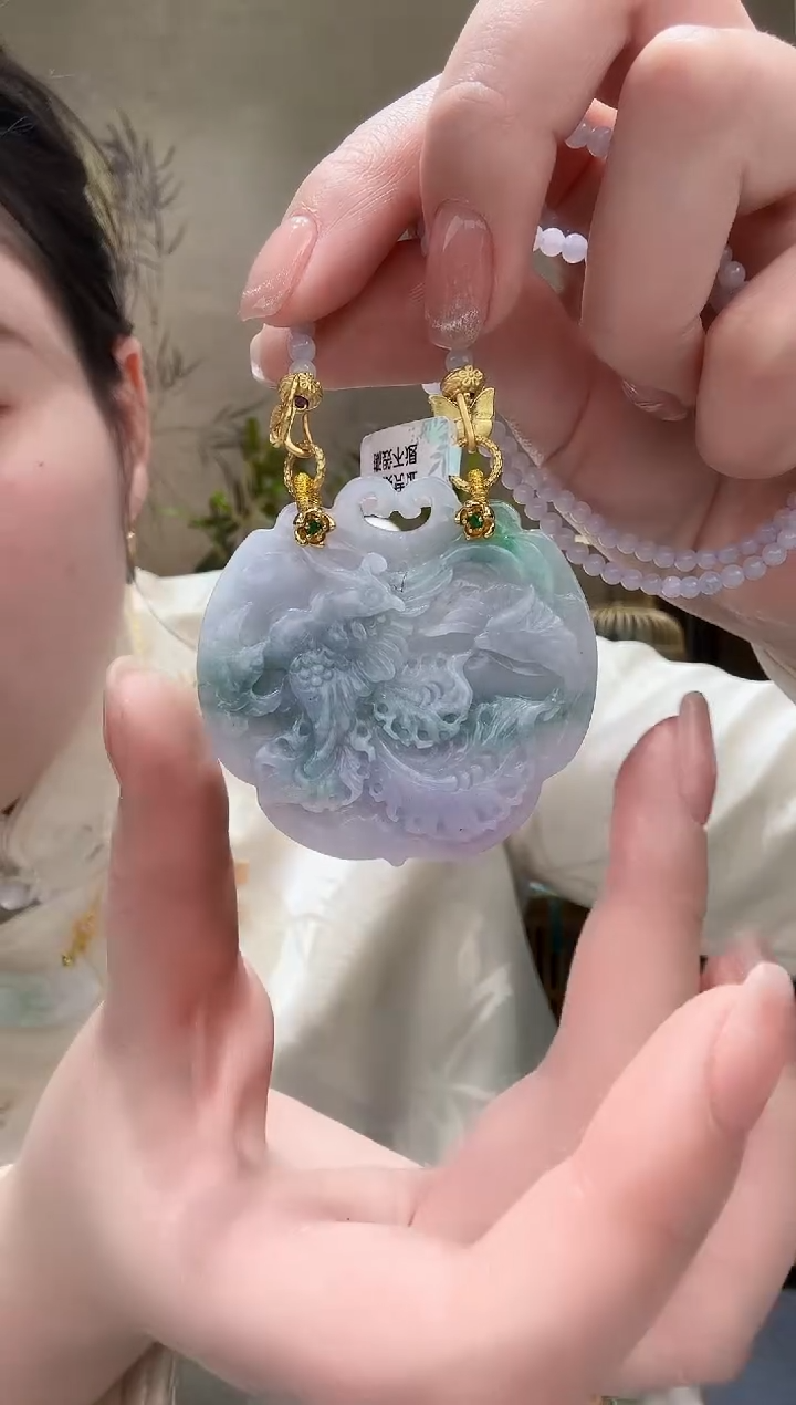 【闪购商品】翡翠颈饰未镶嵌吊坠