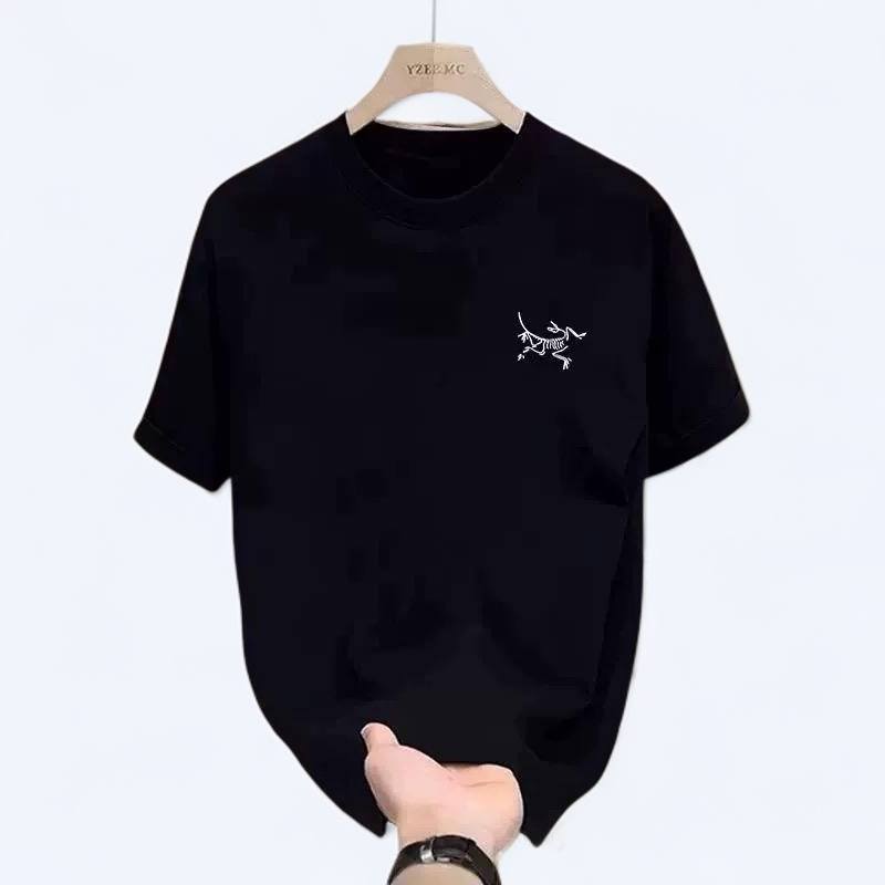 主图款2025夏季鸟加新款短袖T恤男女纯棉美式休闲半袖潮流情侣