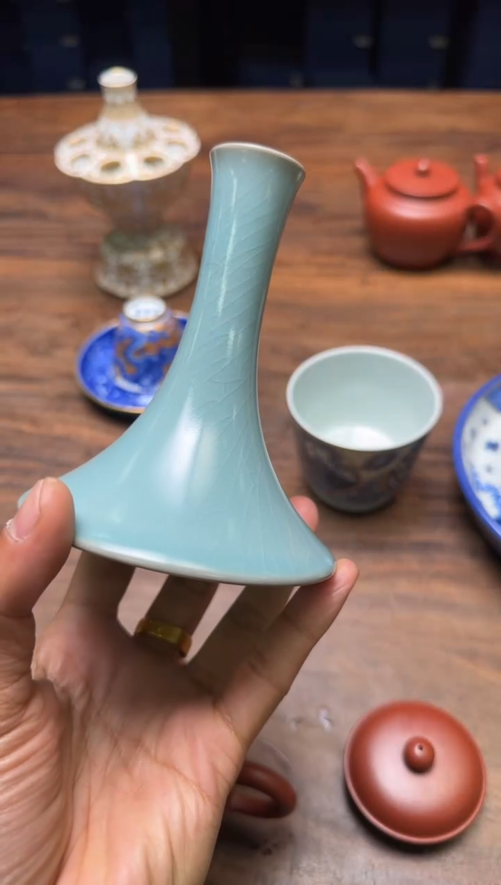 不**玩九道 汝窑 晾壶架