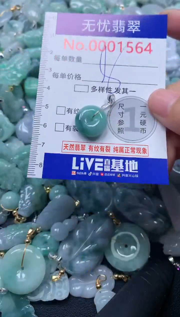 颈饰未镶嵌翡翠1564