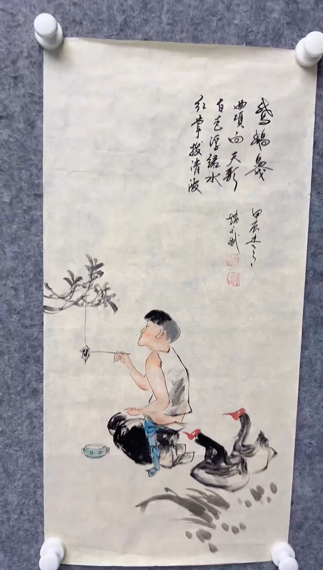 【闪购商品】绘画赵文斌-2平尺-国画作品