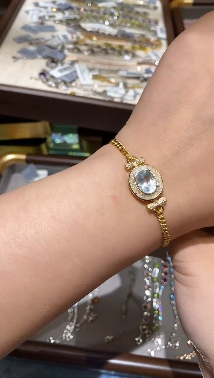 纯铜合金琉璃楚楚珠宝中古甄选不退换