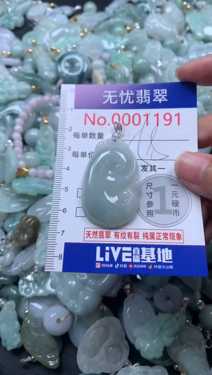 颈饰未镶嵌翡翠1191