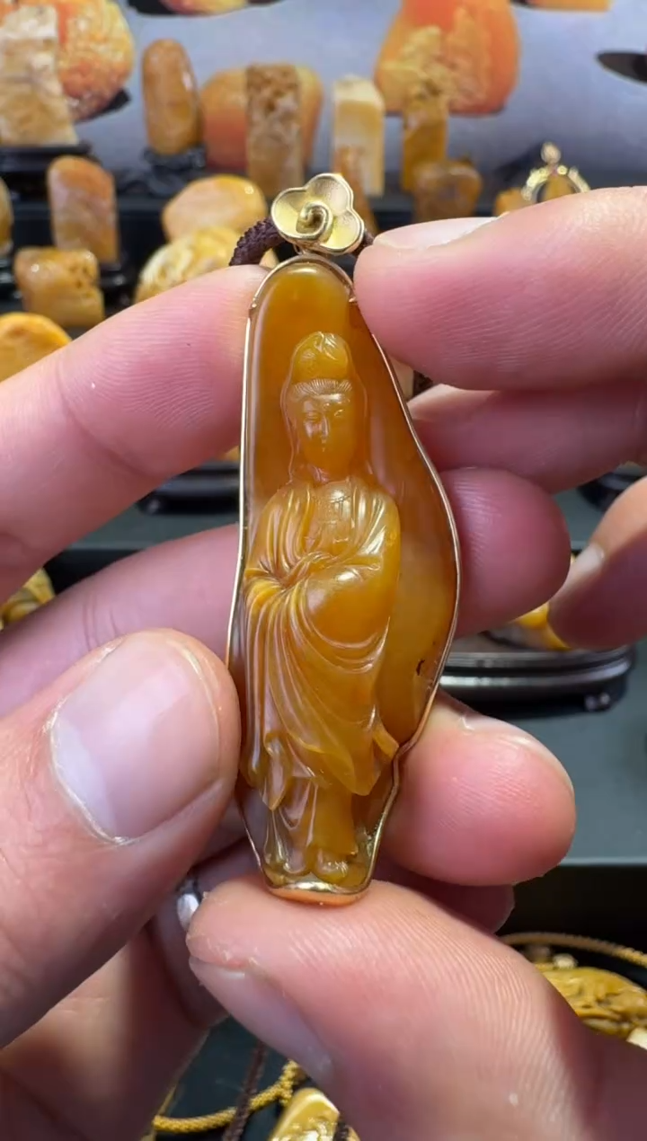 【闪购商品】田黄石半知田黄直播间