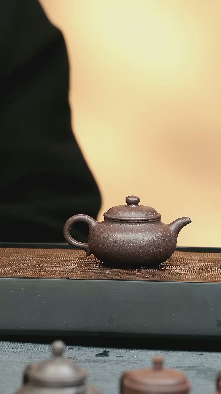 【闪购商品】紫砂茶壶五堂 客斋仿古-手工炼泥