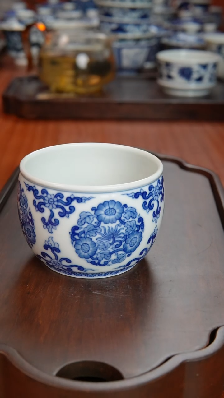 【闪购商品】景德镇镹曰陶手工手绘柴窑茶具