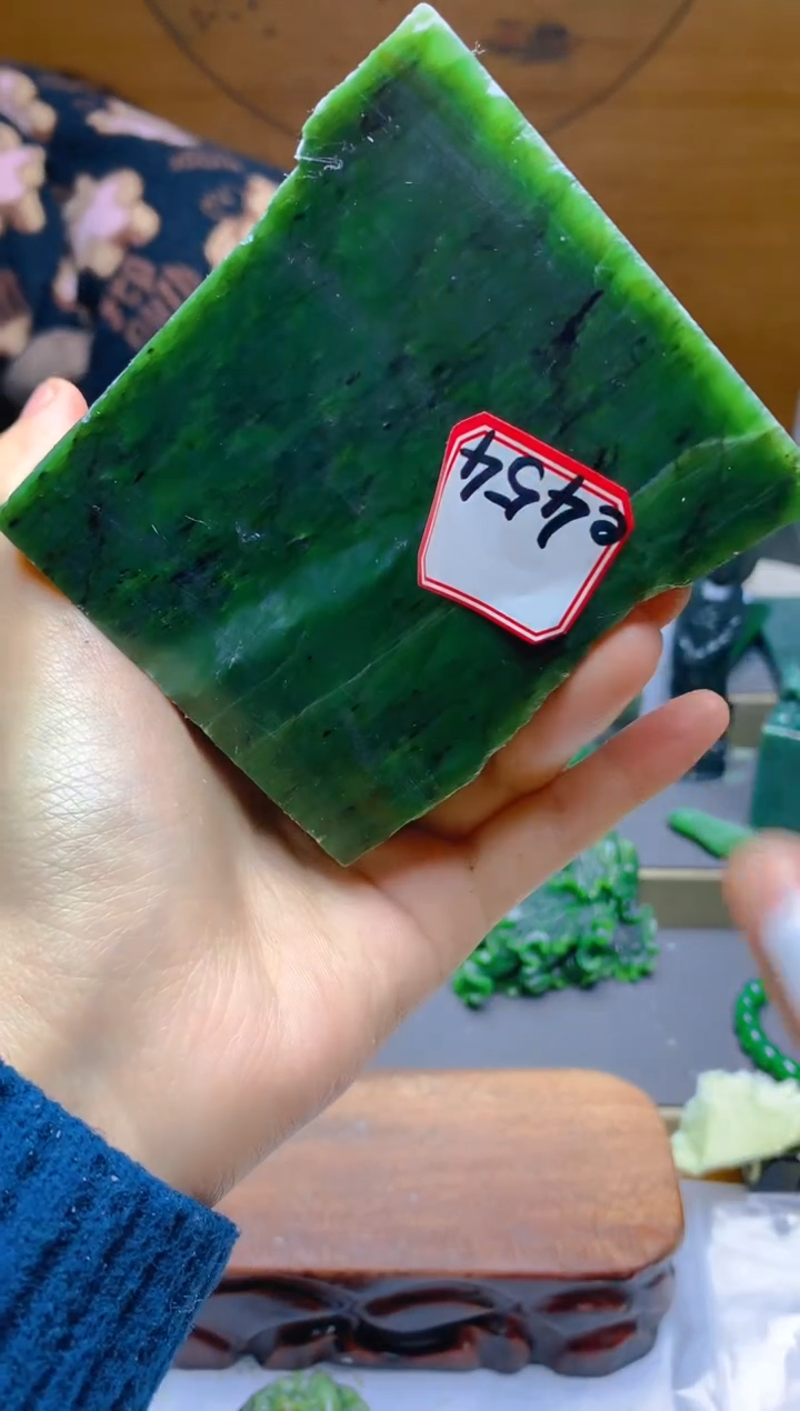 【闪购商品】和田玉（碧玉）珠宝半成品未镶嵌1