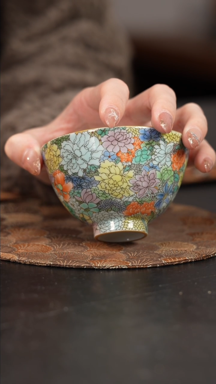 【闪购商品】杯吴云霞古彩万花