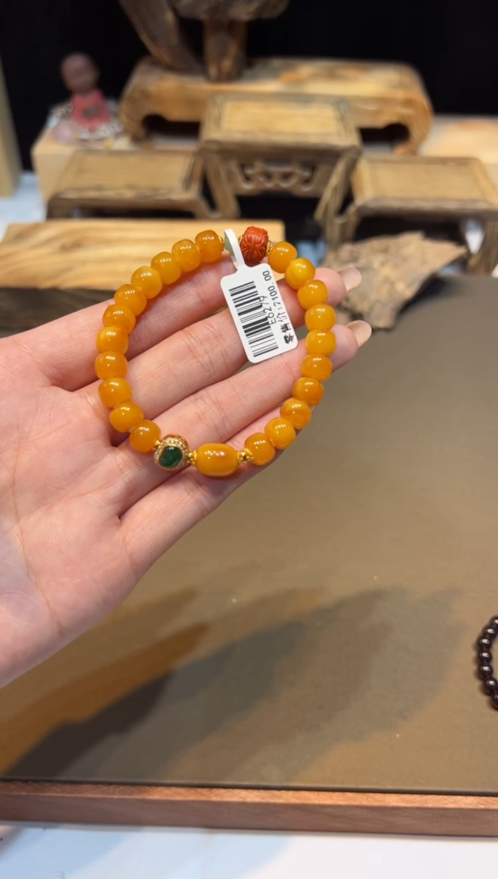 未镶嵌琥珀手饰手饰@@E6279