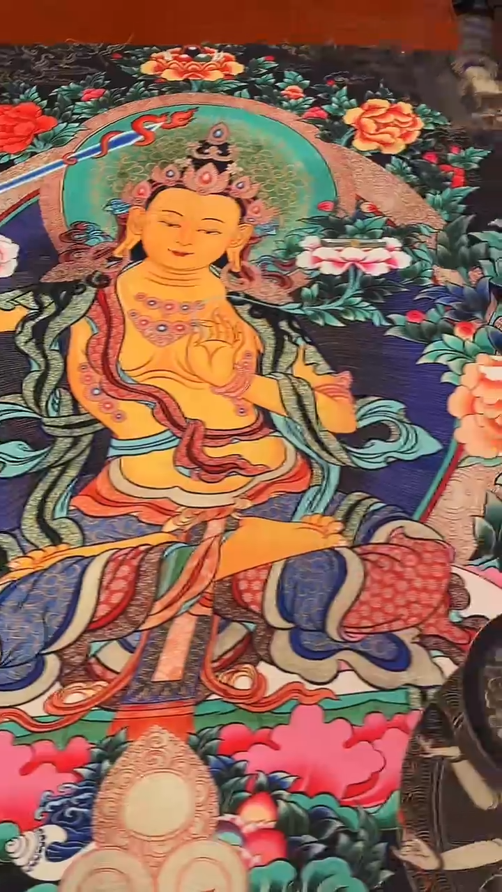 装裱画精美唐卡tk16012