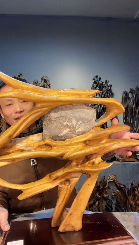 【闪购商品】金丝楠金丝楠小叶桢楠随行摆件31