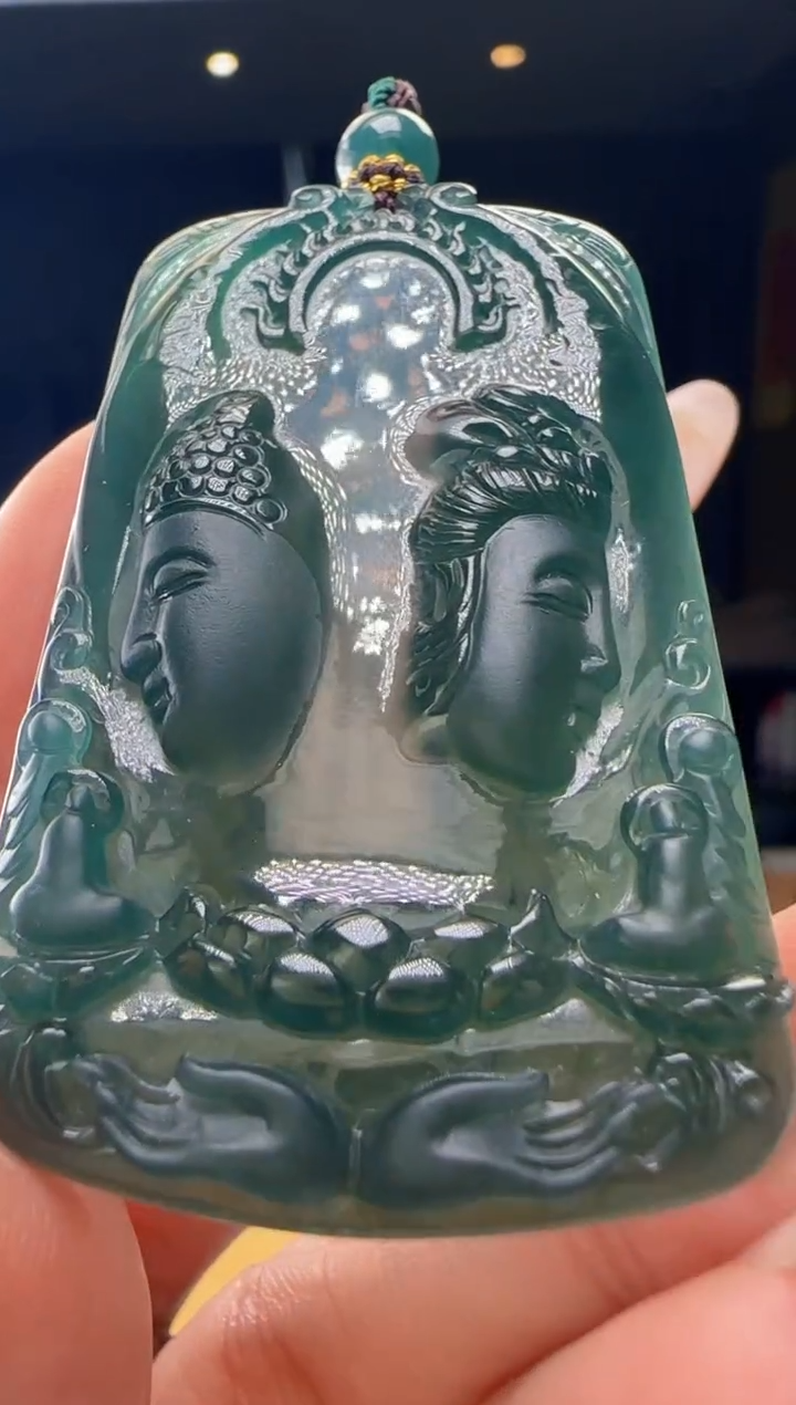 颈饰未镶嵌翡翠多样性发其一YJ@@960Q3J20890