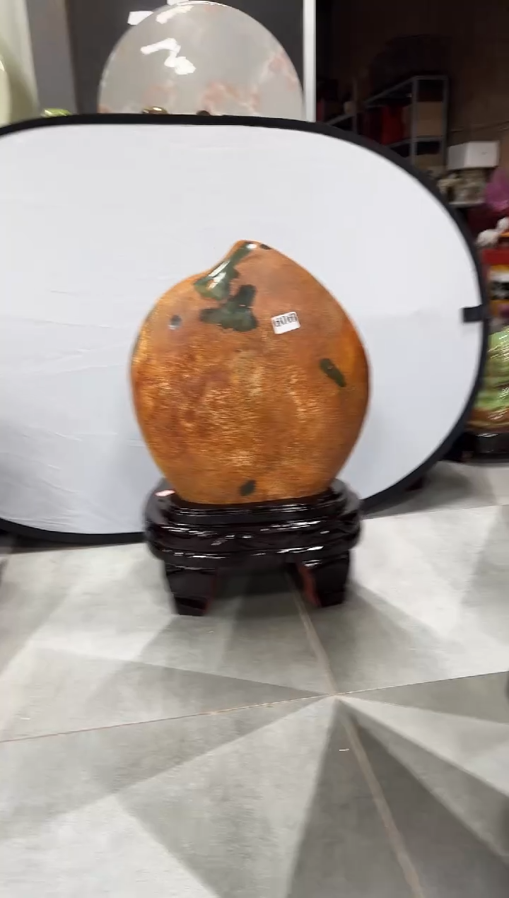 石材天然石材家居摆件办公室客厅玄关高档摆件
