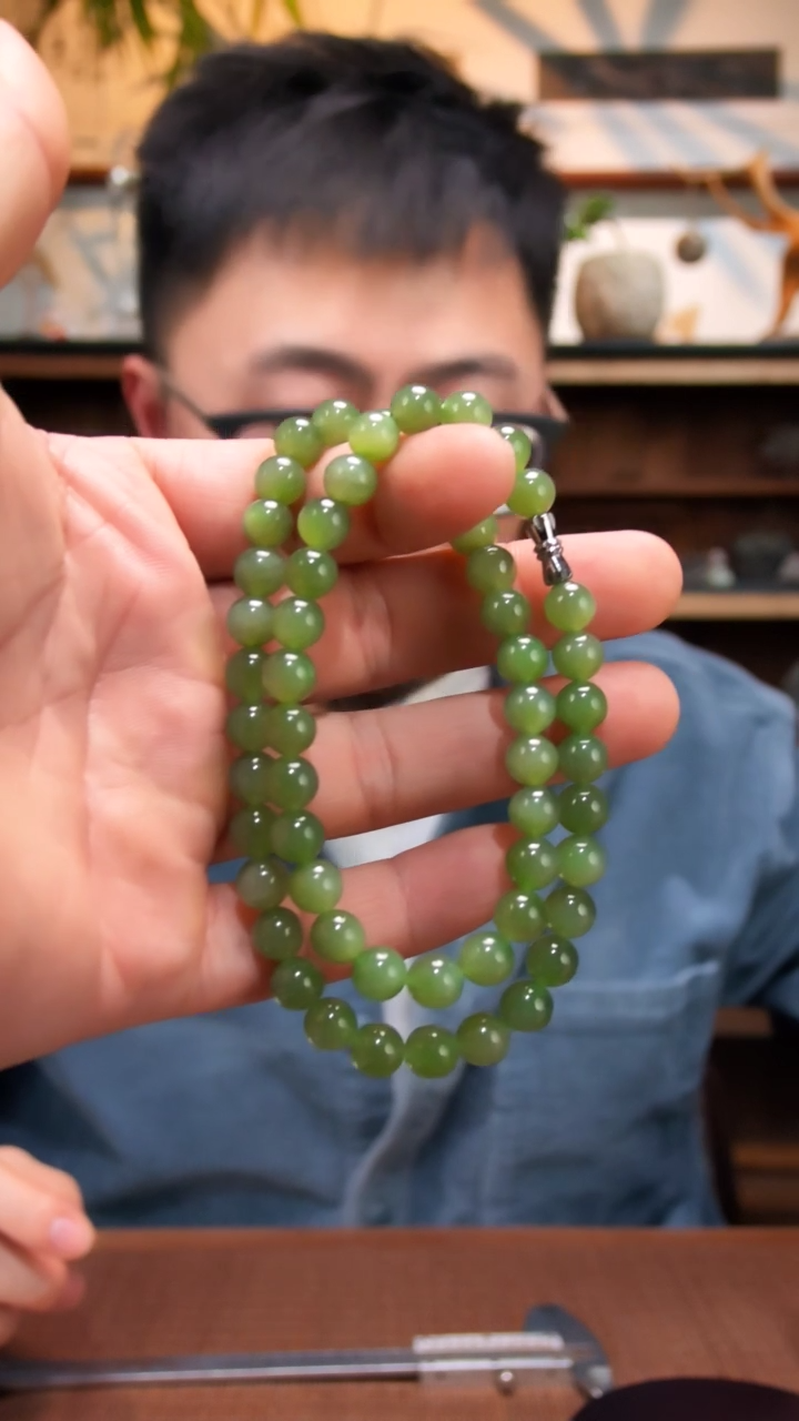 颈饰未镶嵌和田玉碧玉项链ZD8*