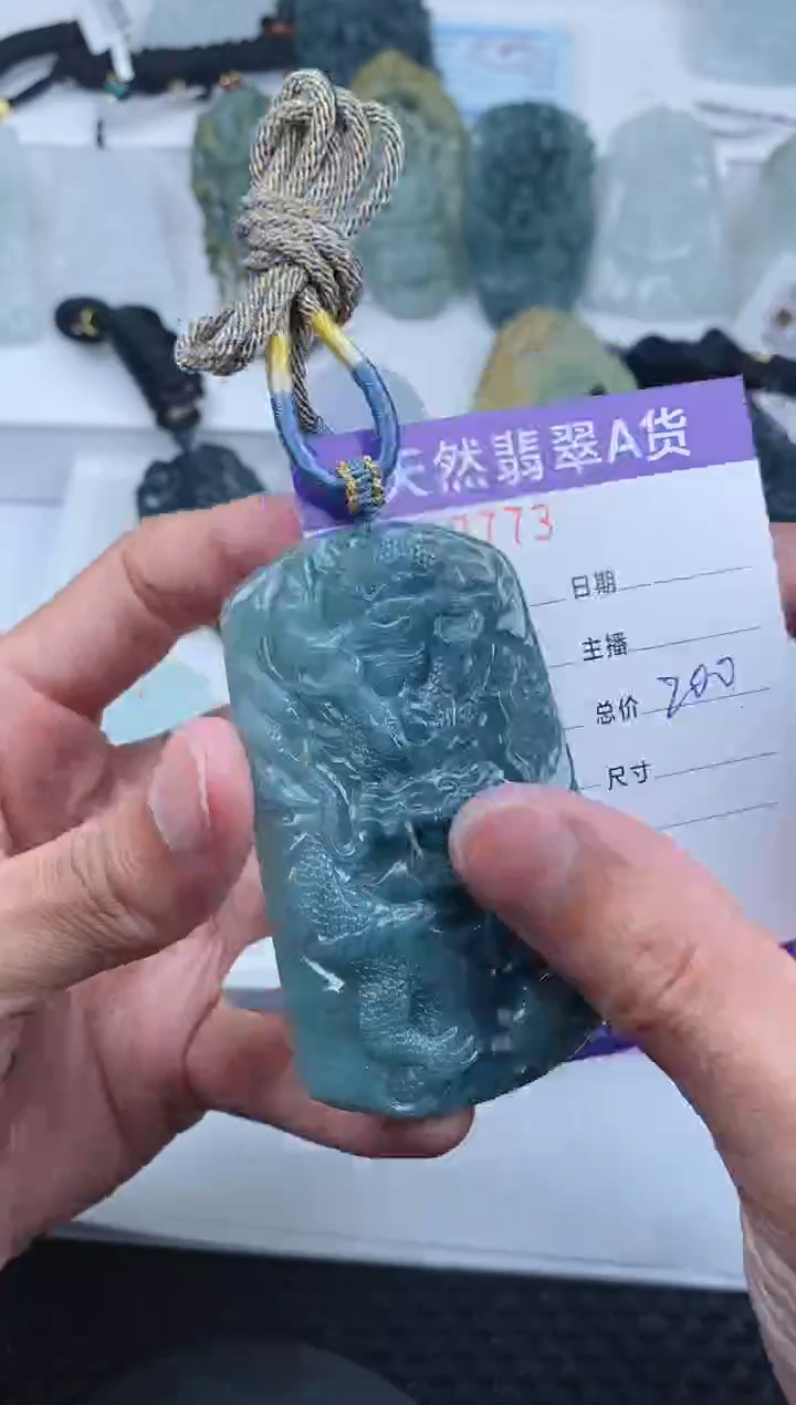 【闪购商品】翡翠颈饰未镶嵌       773