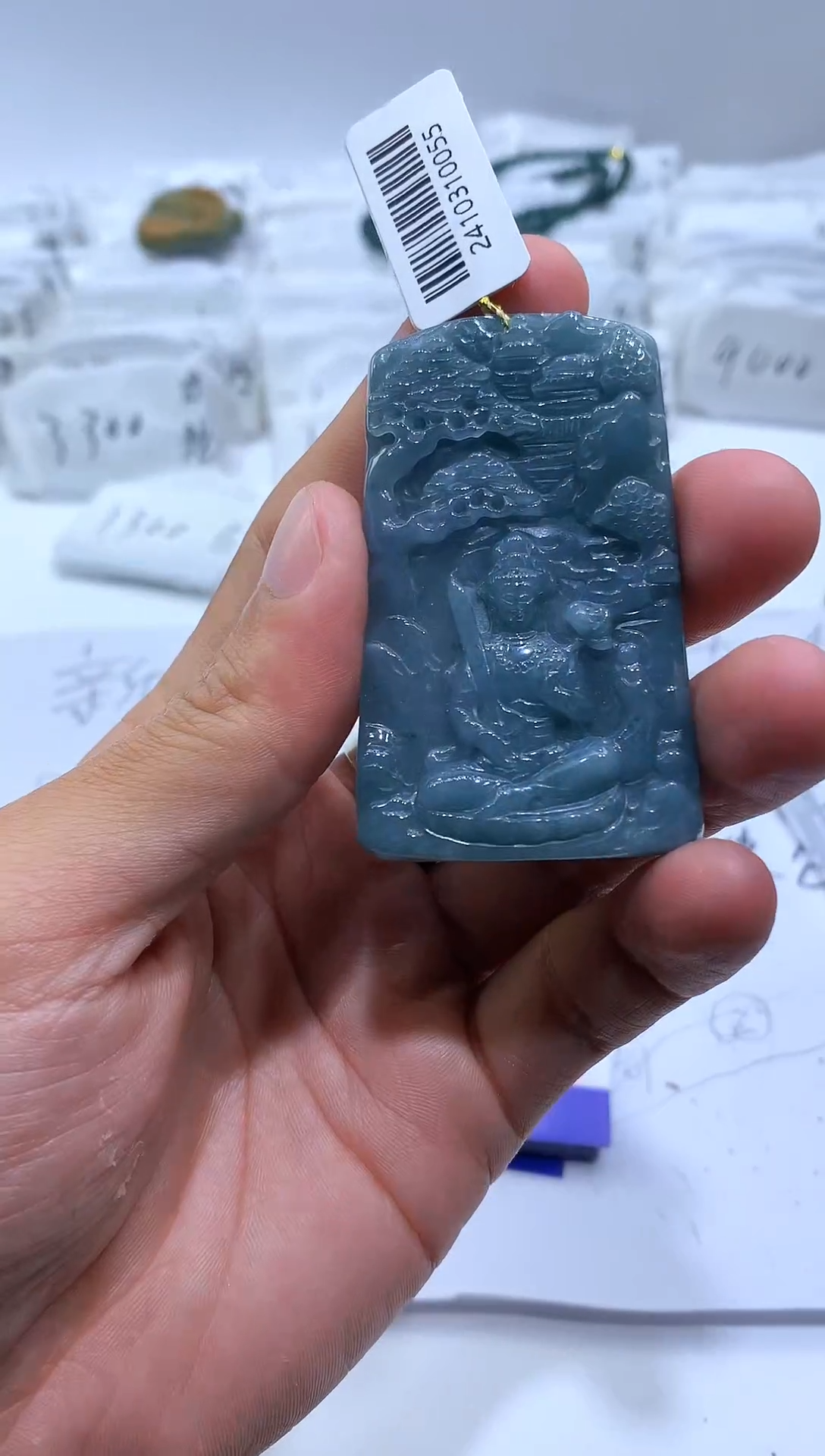 【闪购商品】翡翠颈饰未镶嵌虚空藏【品质一般介意慎拍】