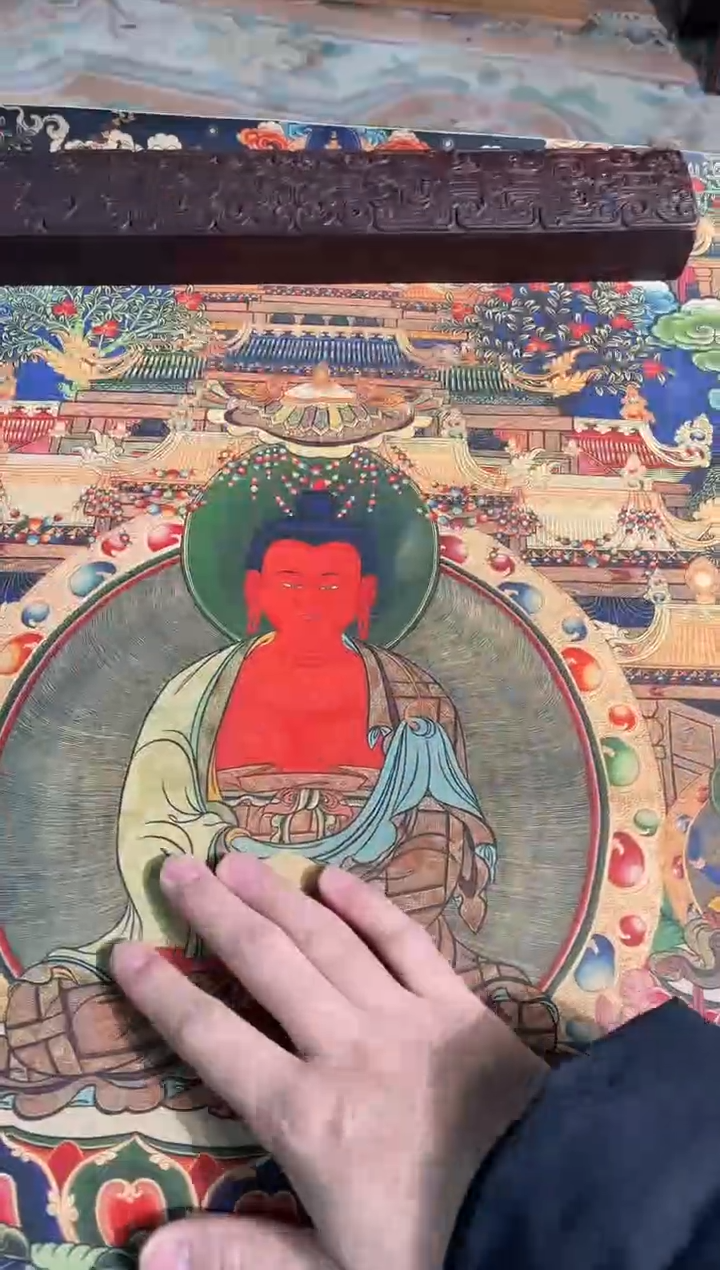 卷轴画天天的唐卡tk160