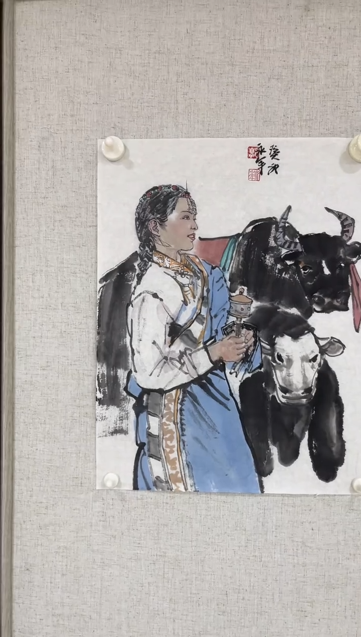 国画郭永年老师一平尺35*45 