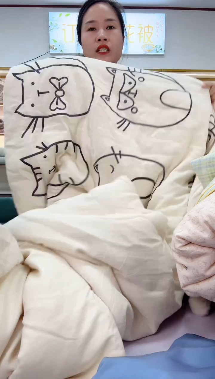 棉外贸多功能秋冬被       