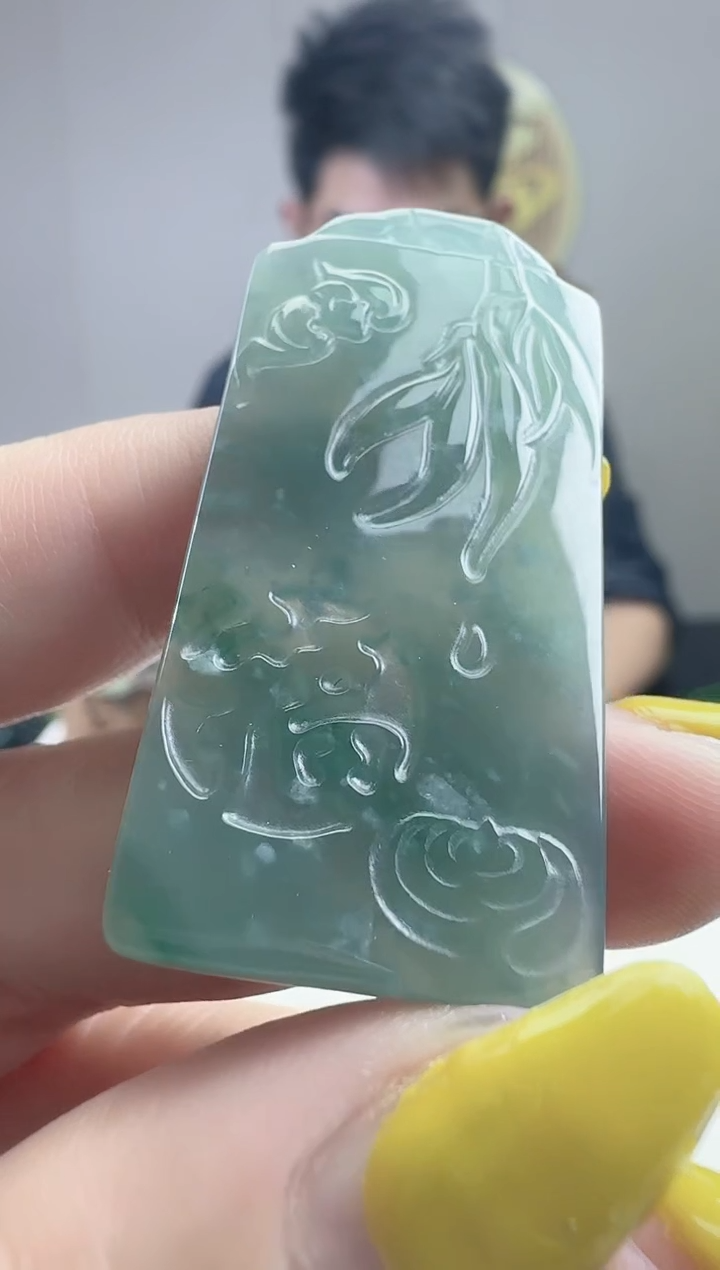 颈饰未镶嵌翡翠天然A货翡翠  多样性随机发其一