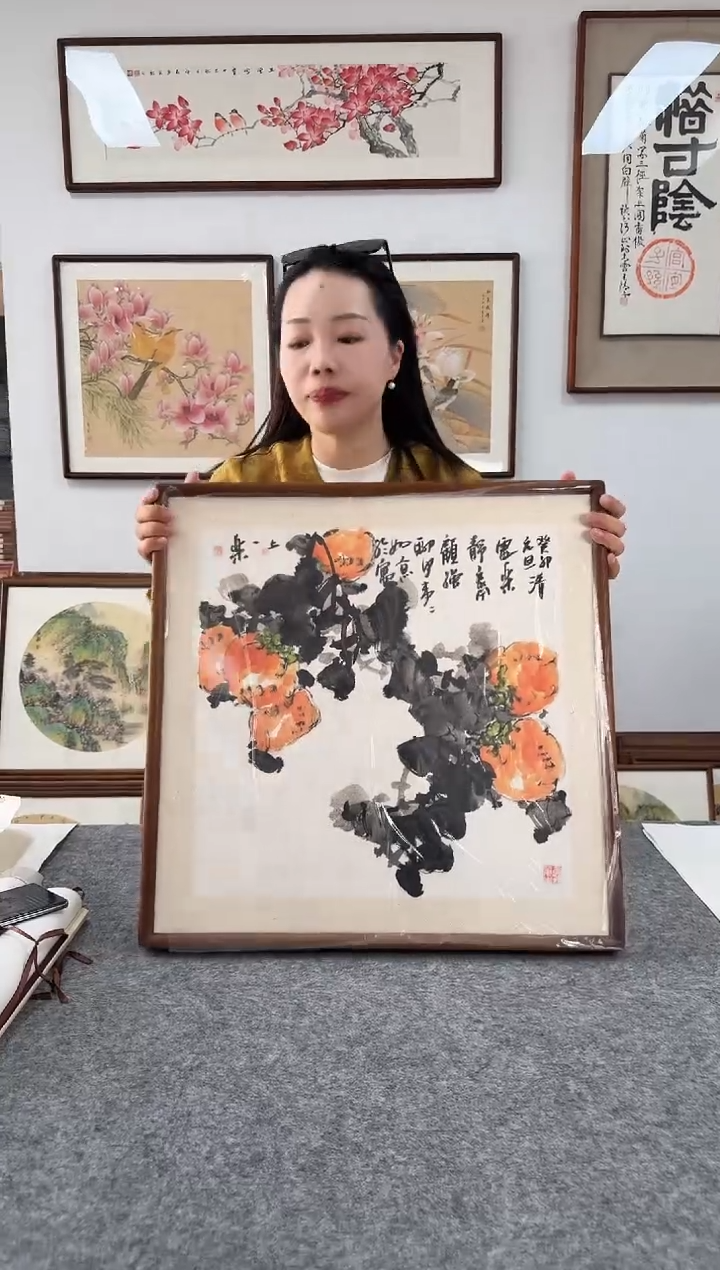 书法GQ顾强691--53*53绘画