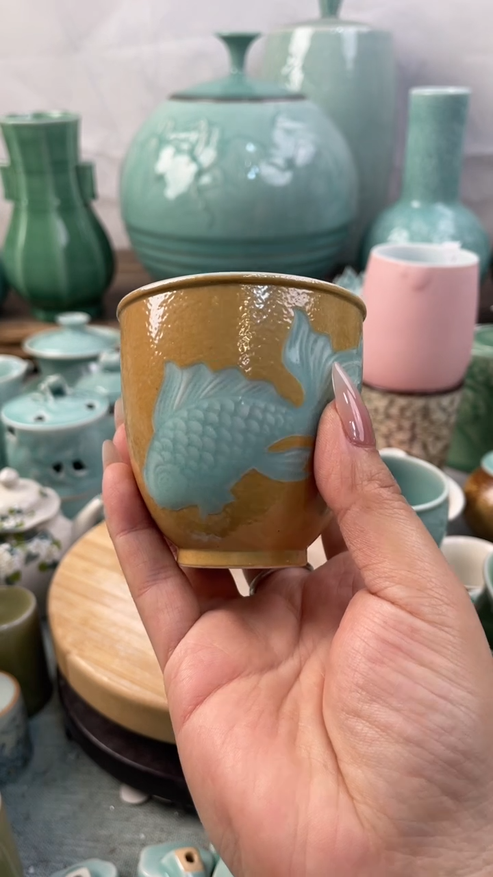 【闪购商品】特价福利 微瑕 慧仙青瓷