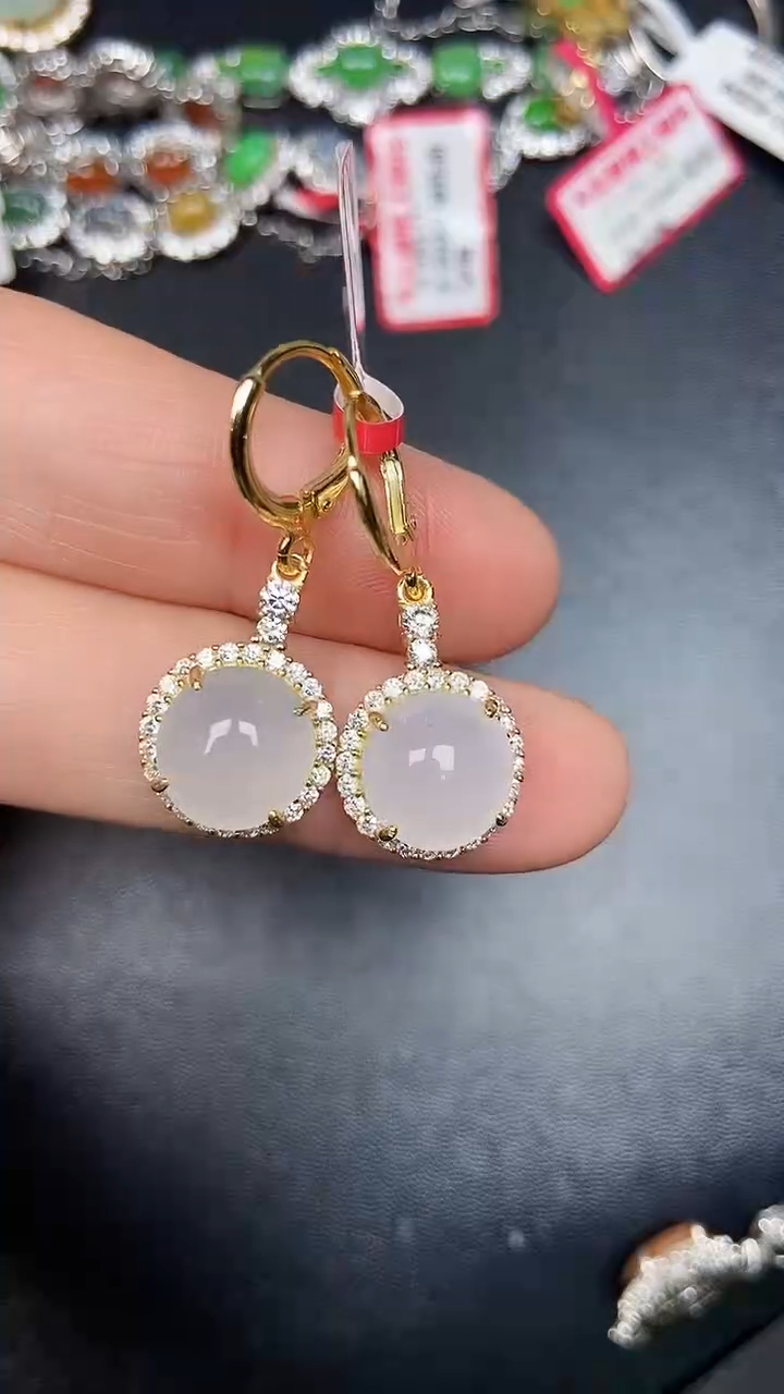 银S925镶嵌戒指翡翠1630