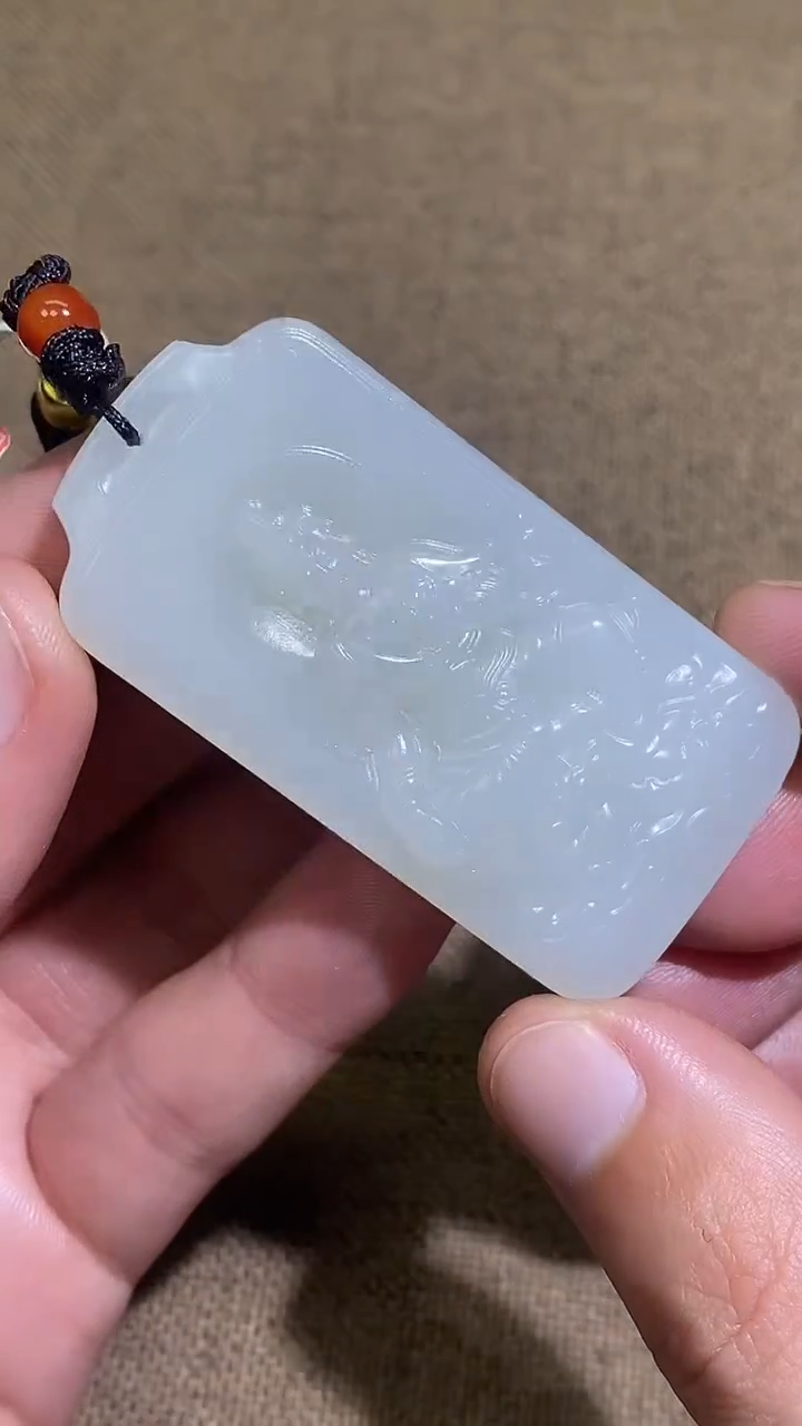 颈饰未镶嵌和田玉A7