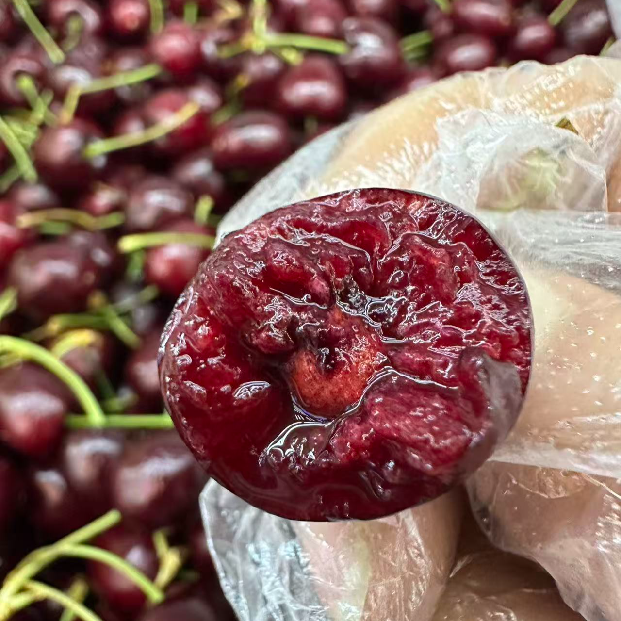 脆甜空运单J车厘子桑提娜智利1000克桑提娜智利