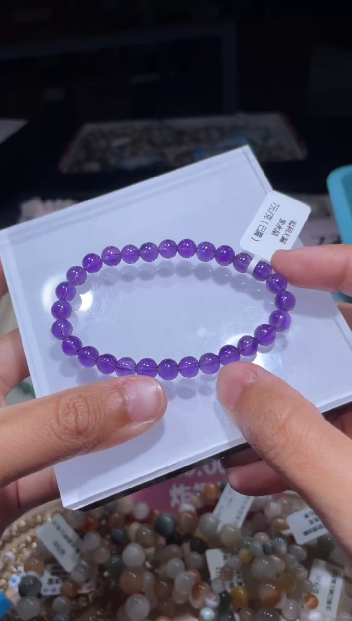 【闪购商品】水晶手链未镶嵌68号多样性发货一AA 7+