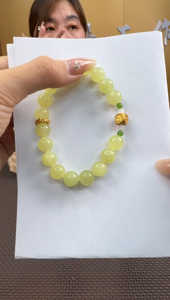 【闪购商品】和田玉手串未镶嵌9-10mm