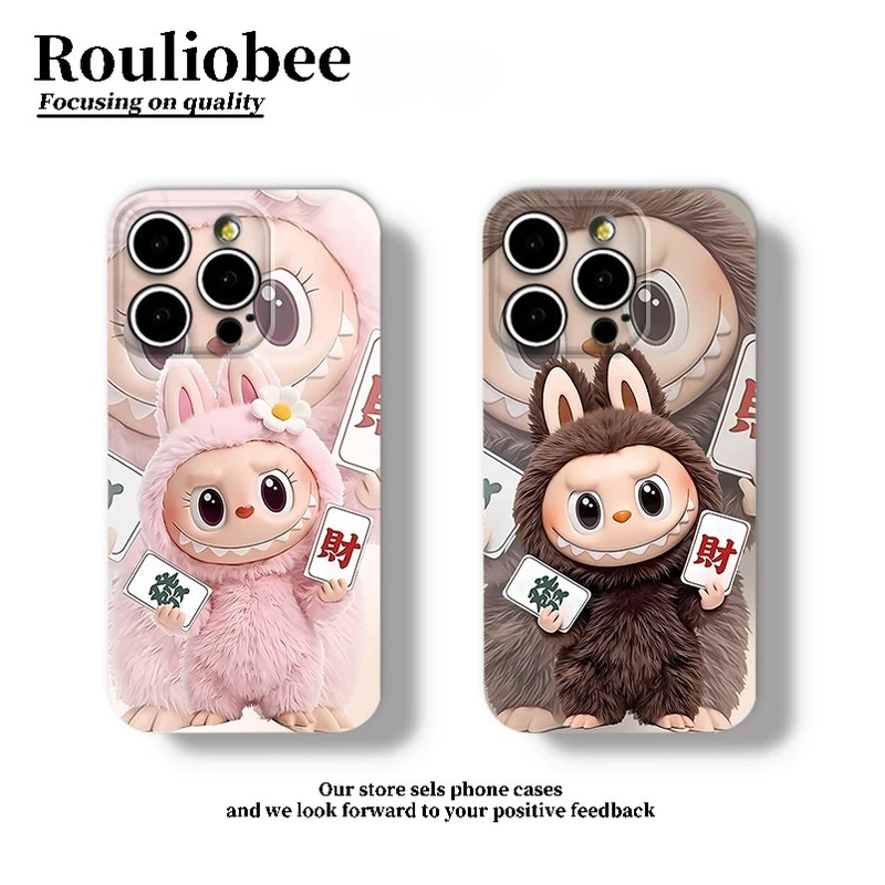 拉布布适用苹果16/iPhone15华为vivo小米15/oppo菲林手机壳防摔