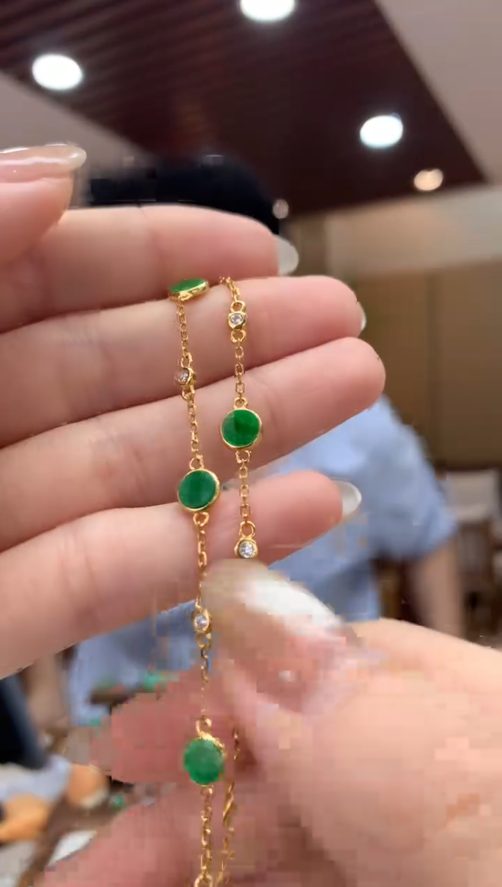 未镶嵌手链翡翠手链