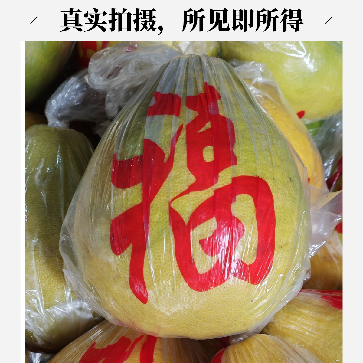 正宗梅州（沙田柚）优选果送礼佳品中果当季应季水果一件包邮