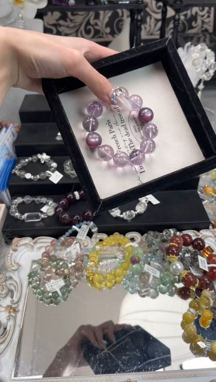 【闪购商品】水晶手链未镶嵌天然水晶 多样性发货