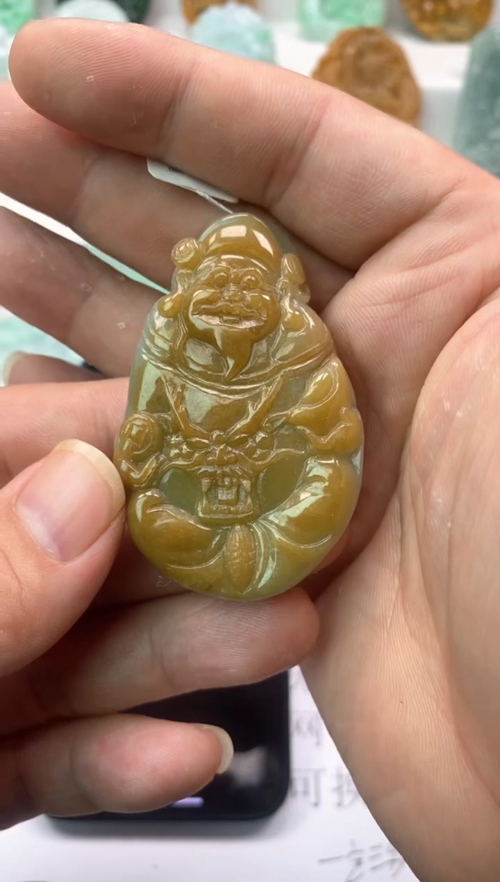 【闪购商品】翡翠颈饰未镶嵌天然A货翡翠